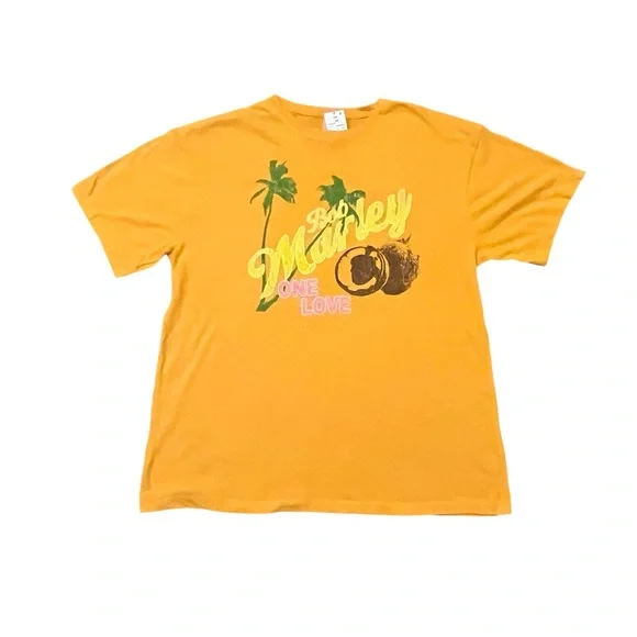 Bob Marley 100% Cotton T-Shirt Unisex Nostalgic Y2K Size: S/M - Picture 6 of 8